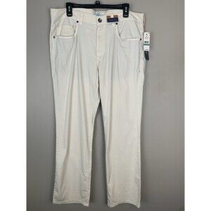 NWT Tommy Bahama Pants Mens 35x30 Beige Paradise 5 Pocket Stretch Bleached Sand